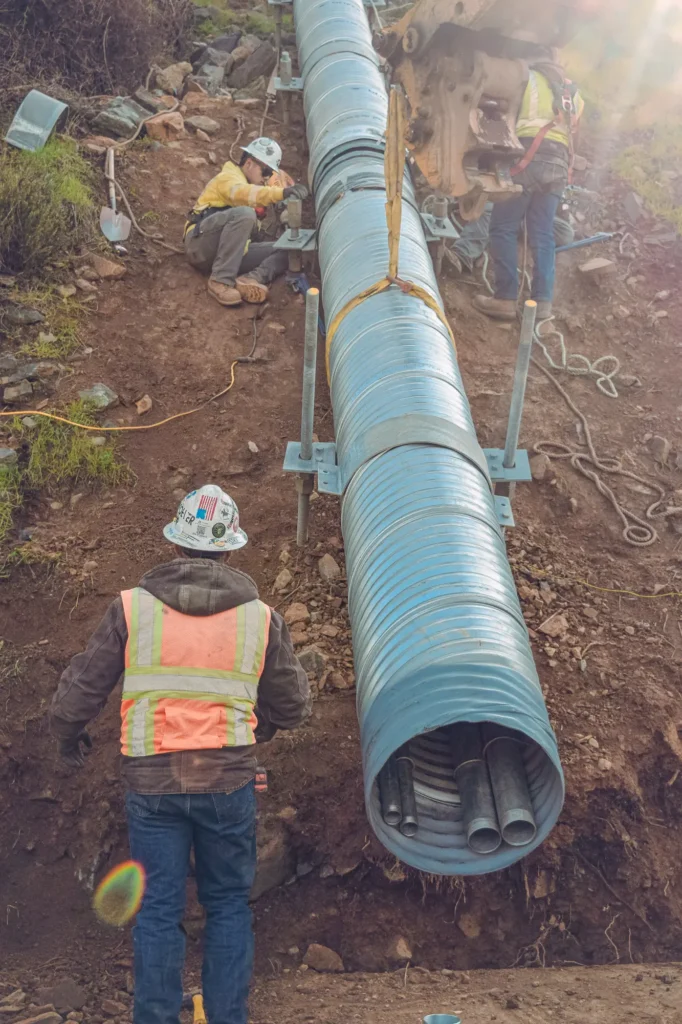 DWR Oroville - Thermalito Power Conduit 4