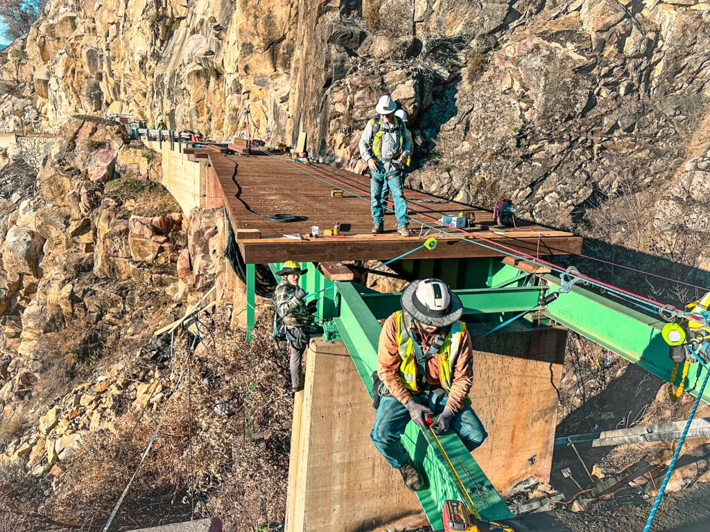 PG&E Basin Creek Bridge Repair