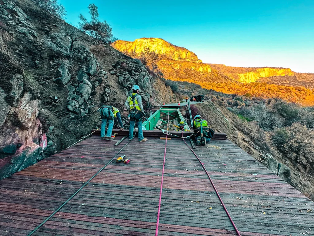 PG&E Basin Creek Bridge Repair