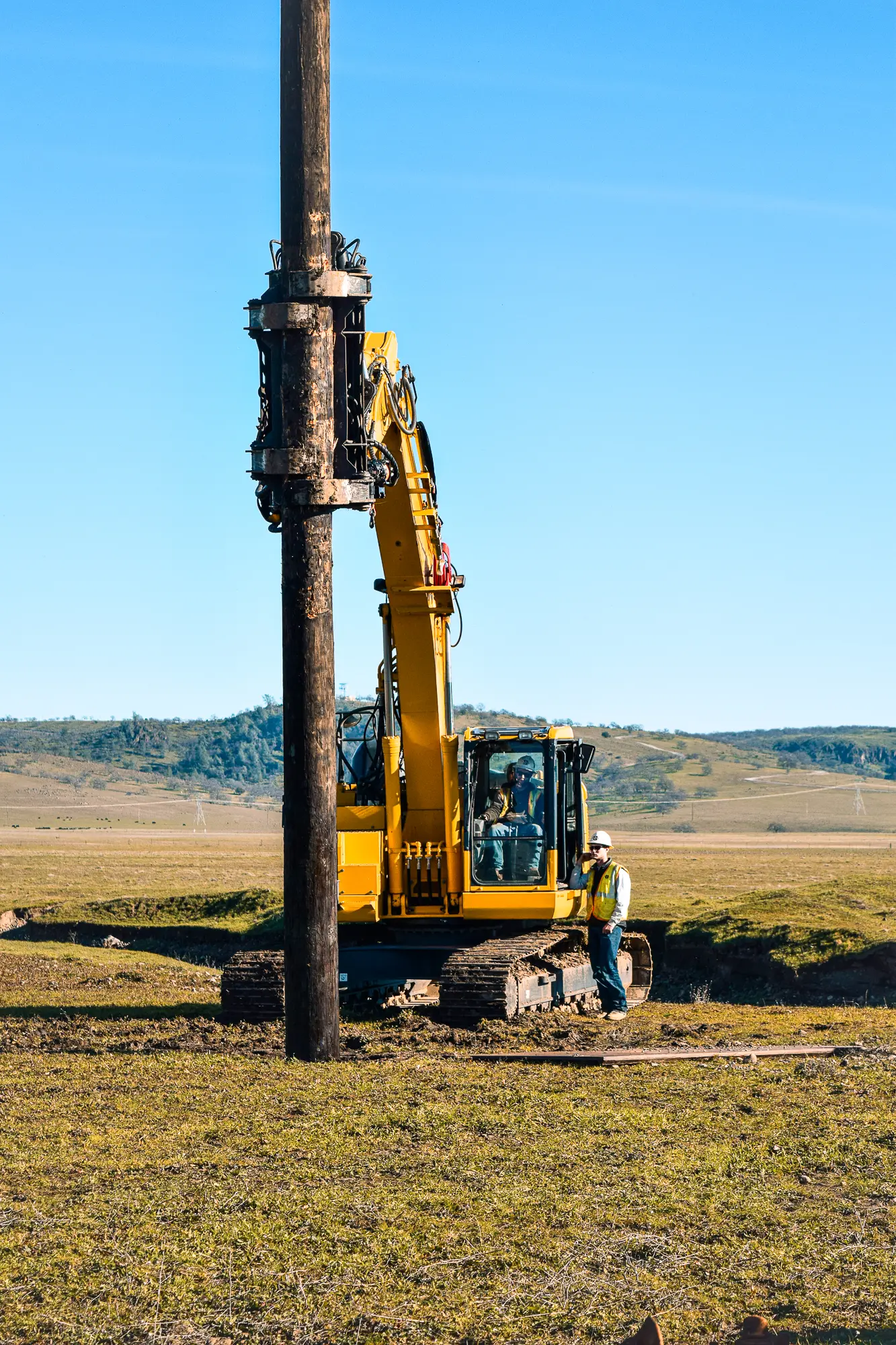 Specialty Equipment Pole Setting
