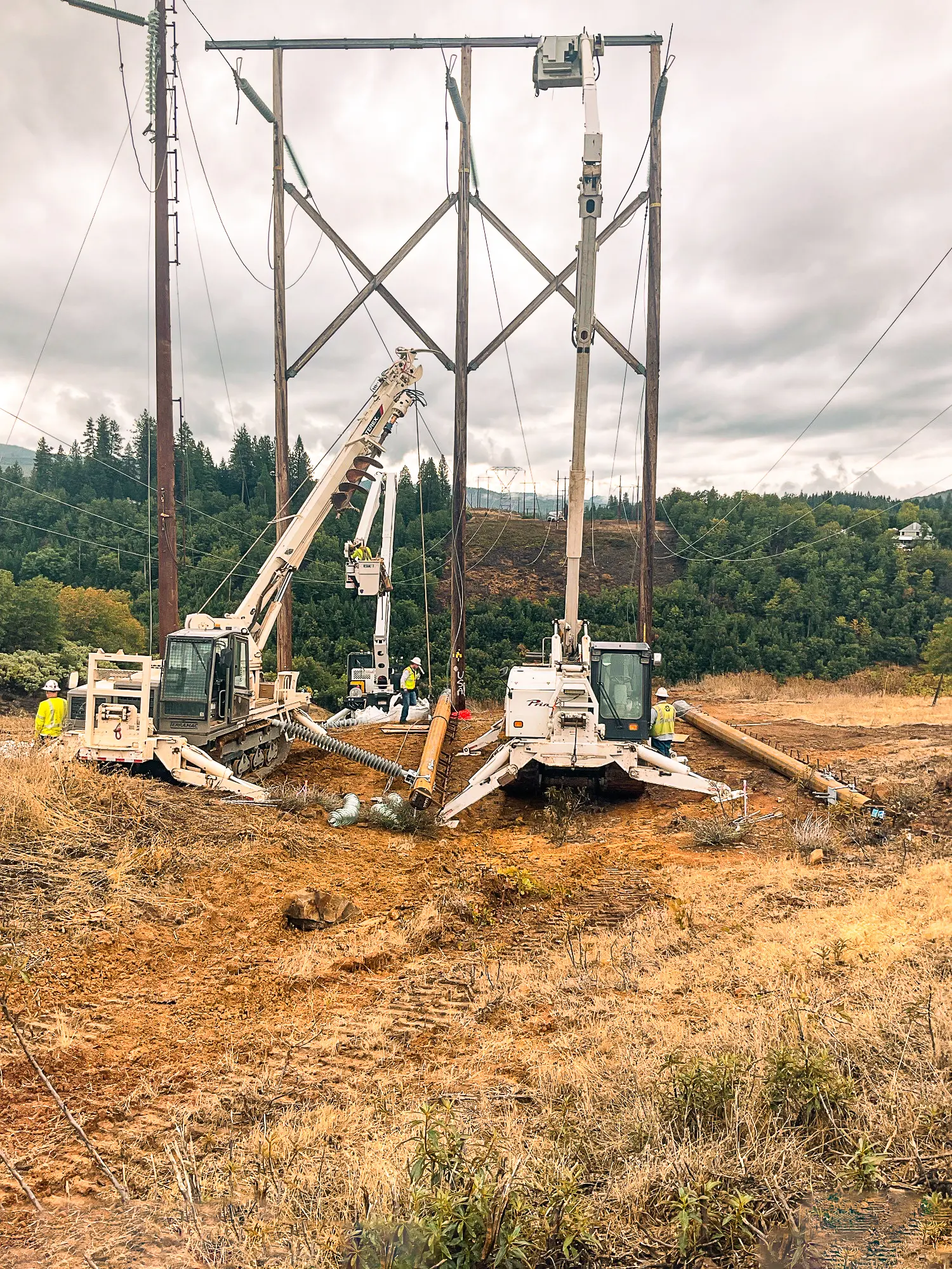 Transmission and Distribution Tower Foundation Expertise 2